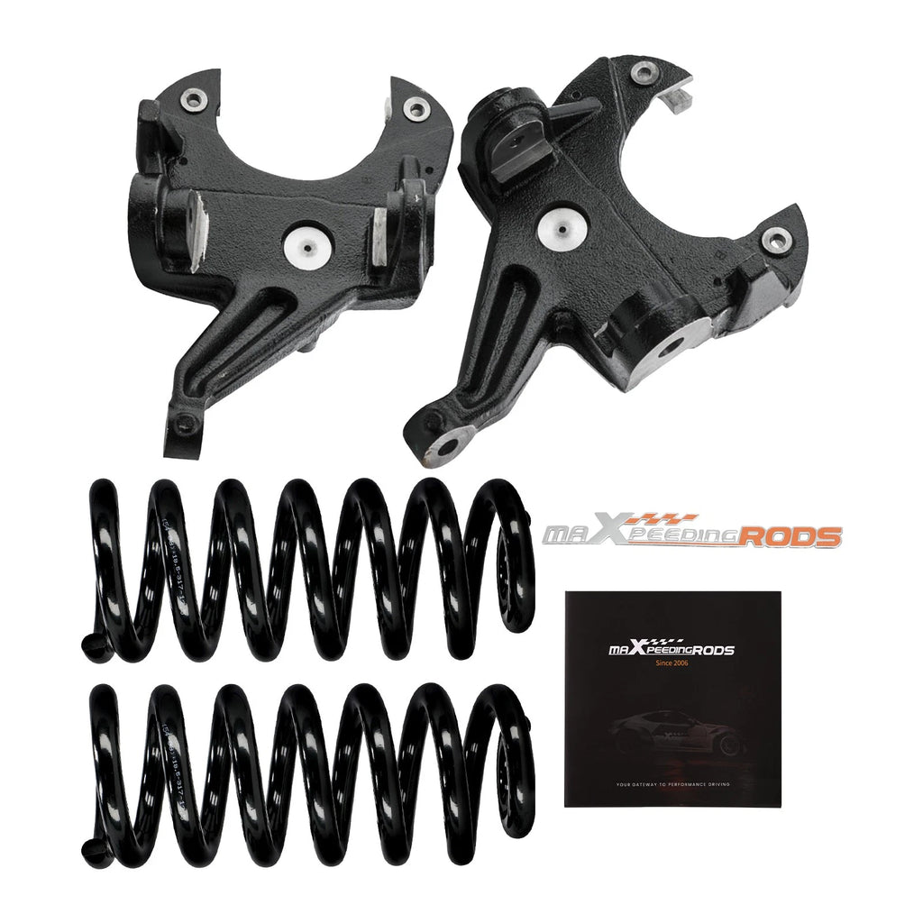 4" Drop Lowering Spindle Spring Kit for Chevy C10 GMC C15 (1973–1987)