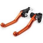 Dirt Clutch Brake Levers for Kawasaki KLX250 D-TRACKER (1993-1997) - ORANGE