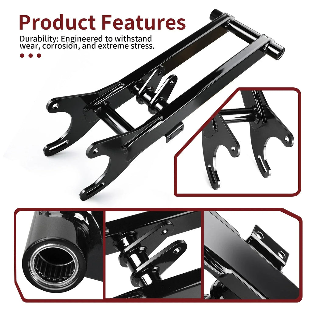 Heavy Duty Extended Chrome Rear Swingarm for Yamaha Banshee 350 (1987-2006)