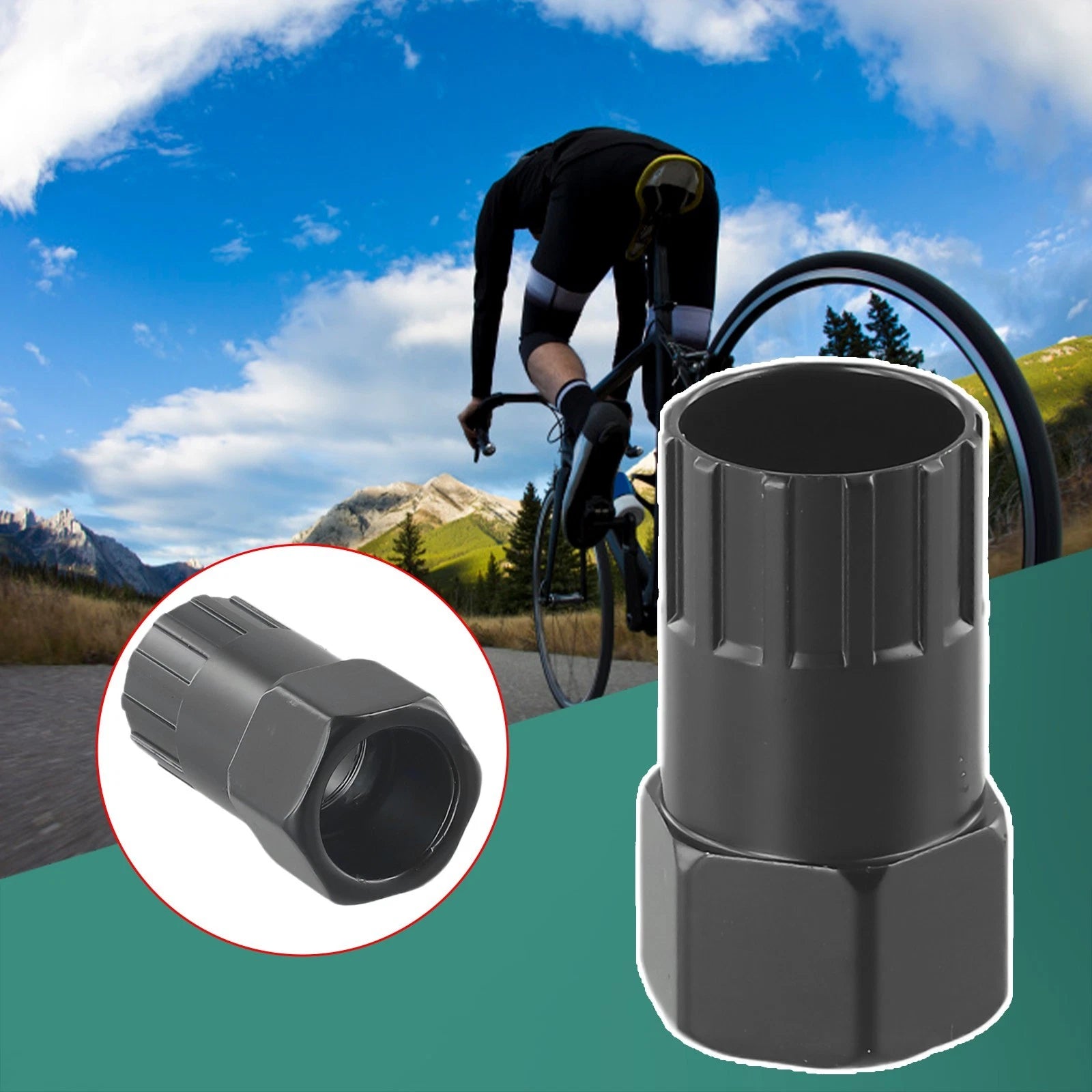 Flywheel Tool for Freewheel Lockring Removal and Repair