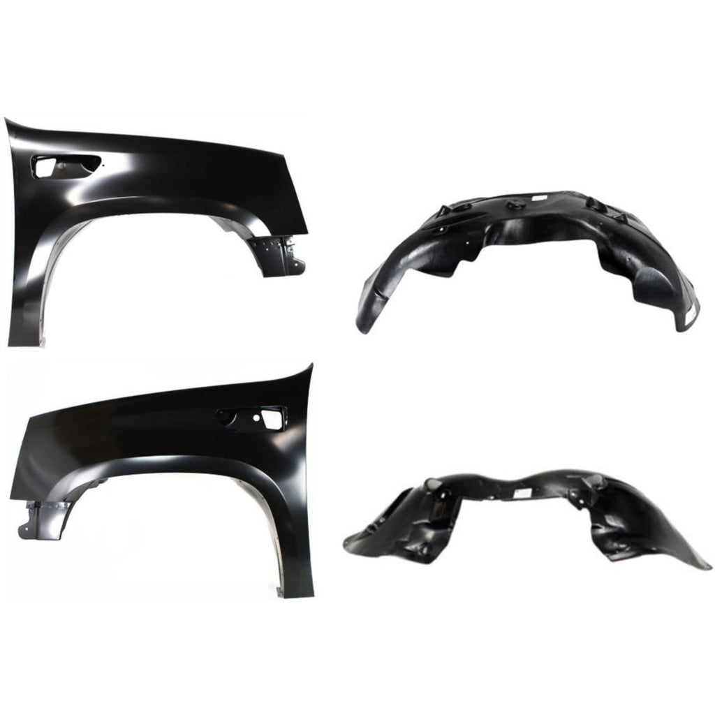 Fender Kit for Cadillac Escalade (2007–2014) Front LH RH Steel Primed
