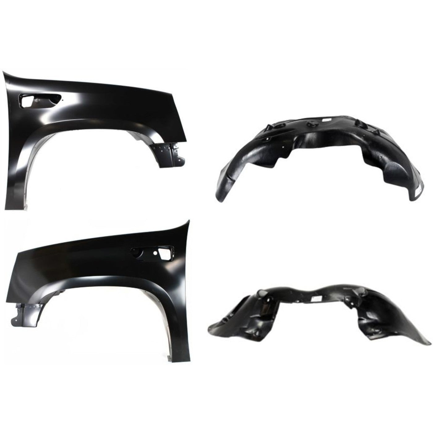 Fender Kit for Cadillac Escalade (2007–2014) Front LH RH Steel Primed