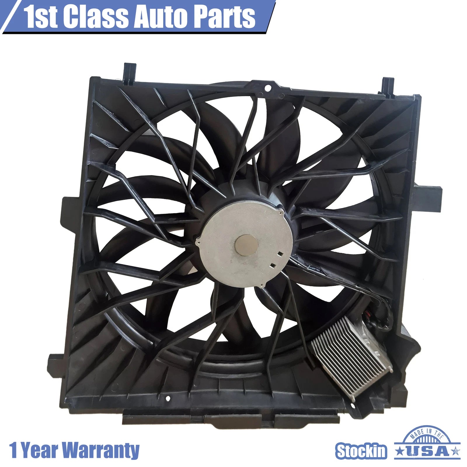 Brushless Radiator Cooling Fan for Mercedes-Benz G63 AMG G500 (2013–2023)