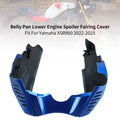 Belly Pan Lower Engine Spoiler Cover for Yamaha XSR900 (2022–2025) Blue