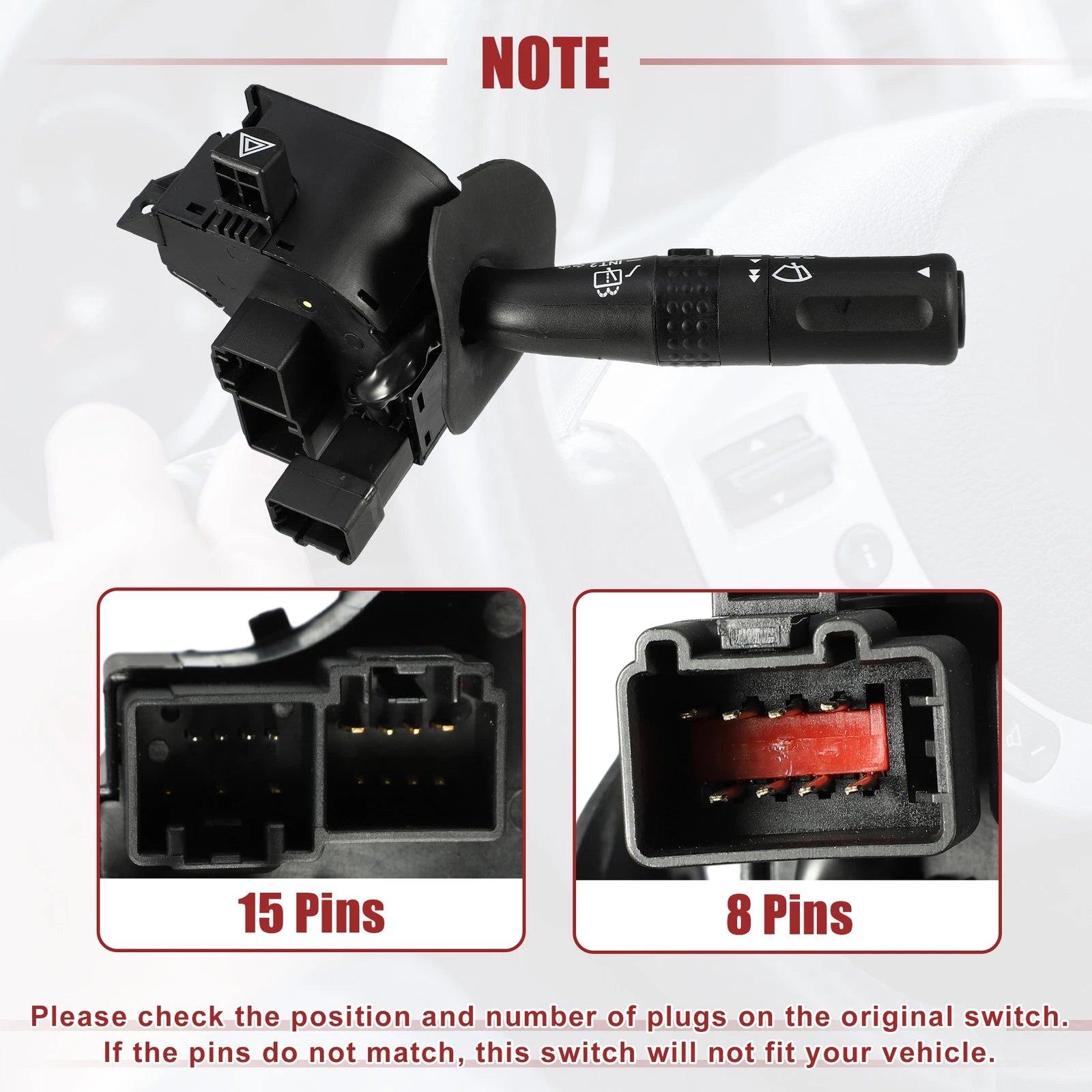 Turn Signal Switch for Ford Expedition (2002–2003) No. 1L2Z13K359AAC