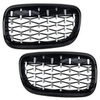 Front Kidney Grille Diamond for BMW X5 E70 X6 E71 (2007-2013) - 1 Pair