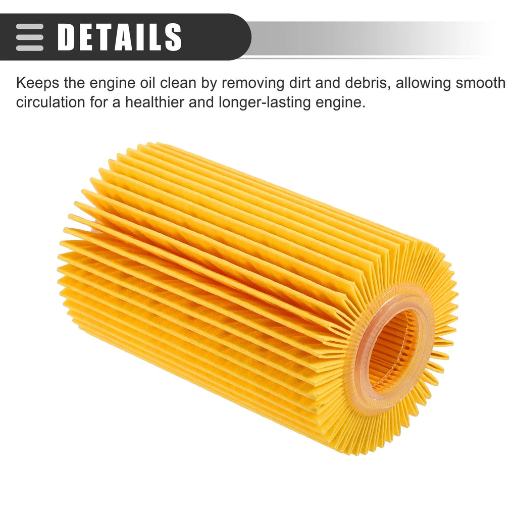 Set of 3 Engine Oil Filters for Toyota Land Cruiser (2008–2021) No. 0415238020