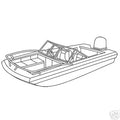 Boat Cover for Glastron T-166 Sportster XL (O/B) (Trailerable, Waterproof)