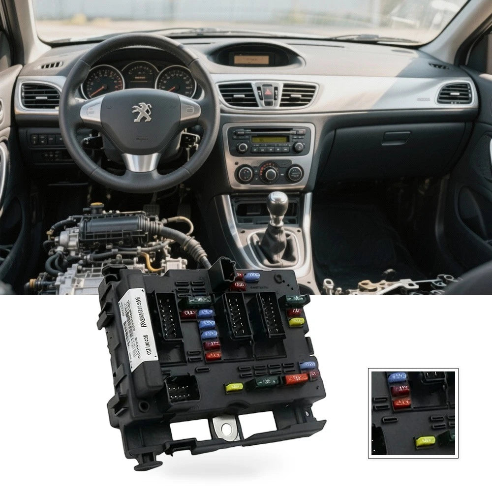 Fuse Box for Peugeot Citroen 207 307 308 407 508 C3 C4 C5 (9657608580)