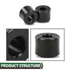 Complete Black Chain Roller Guide Kit for Yamaha Blaster YFS200 (1988–2006)