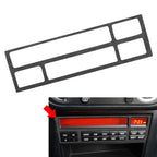 CD button panel cover trim for BMW 3 Series E36 (1991–1999) Suede Black