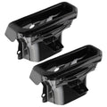 Exhaust Tips for GMC Sierra, Chevy Silverado 1500 (2019–2024) Gloss Black