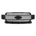 Gloss Black Front Bumper Grille for Ford F-150 (2018–2020)