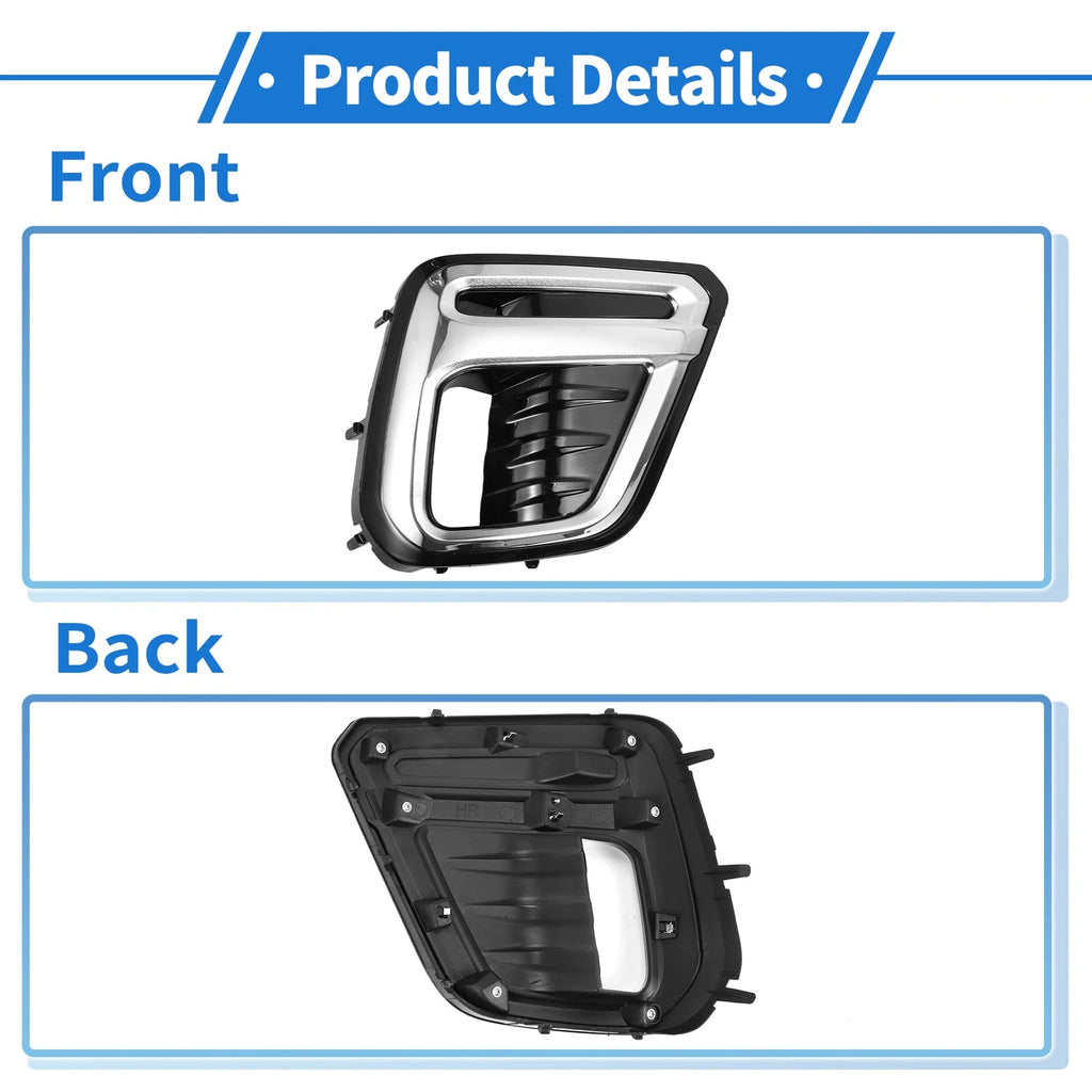 Front Right Fog Light Grill for Subaru Forester (2019–2021) No. 57731SJ160 ABS