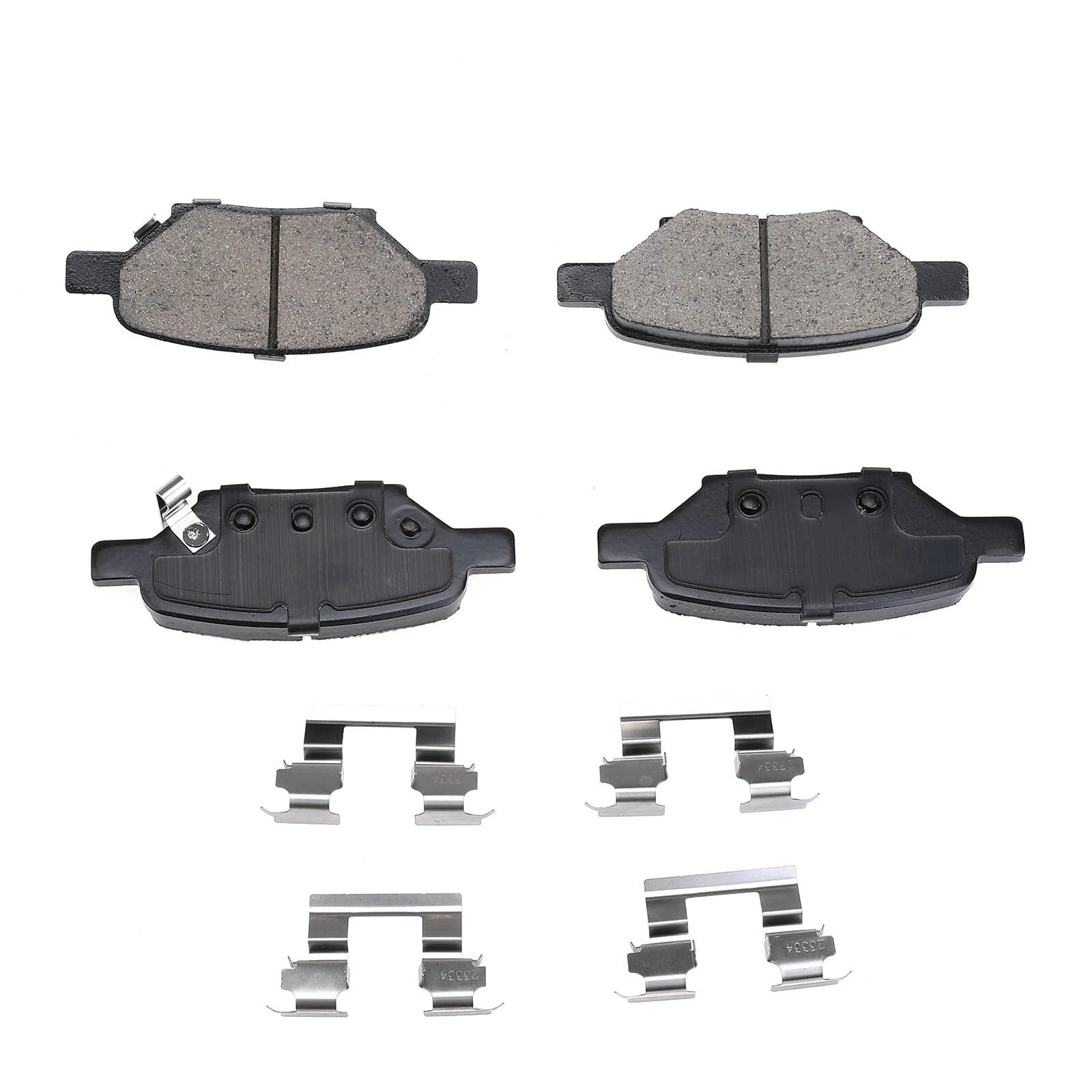 Rear Disc Brake Rotors & Ceramic Pads for Chevrolet Malibu (2004–2012)