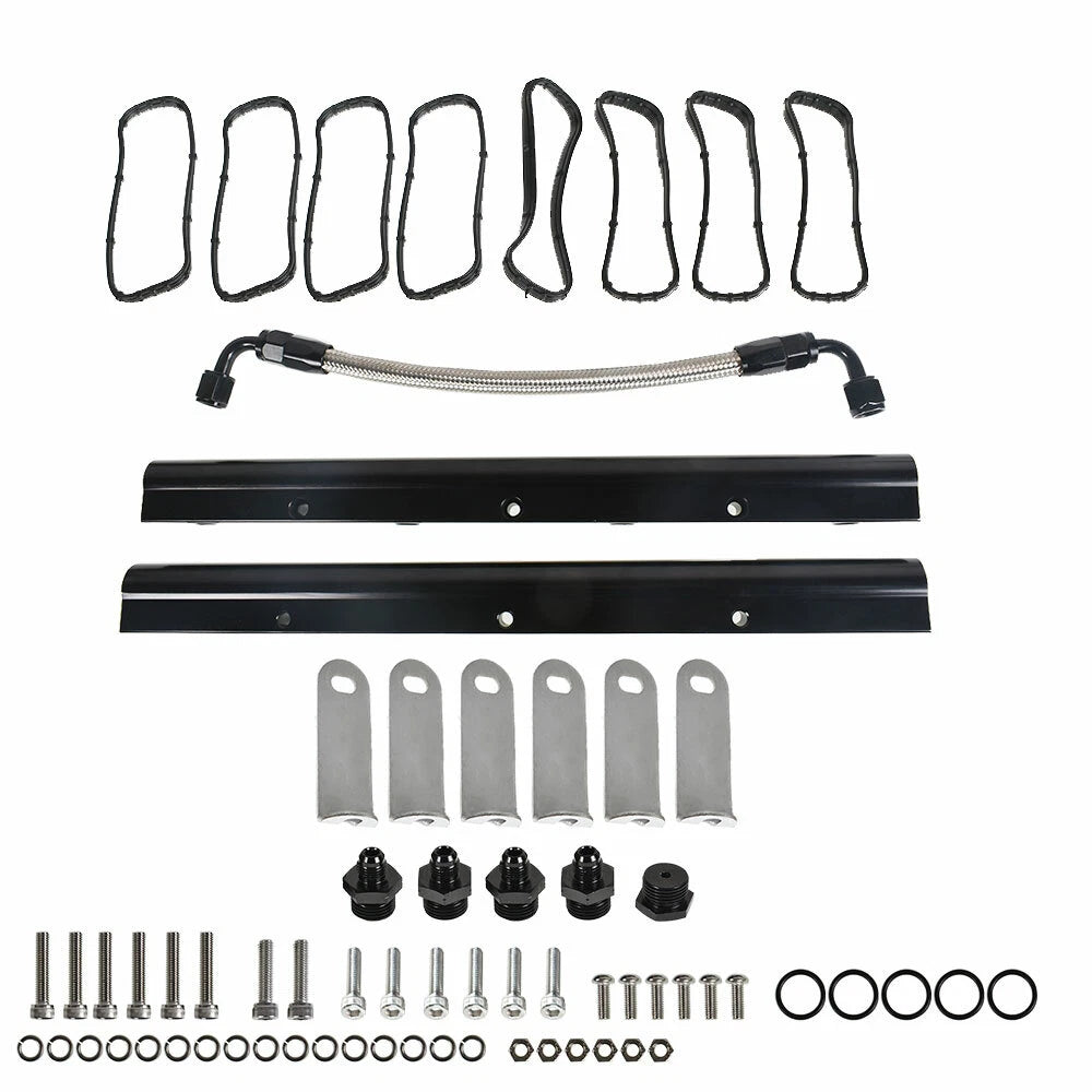 Billet Intake Manifold Fuel Rail Kit for LS LS1 LS2 LS3 LS6 (2000-2023)