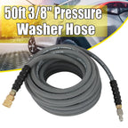 50ft Pressure Washer Hose for Hot & Cold Water