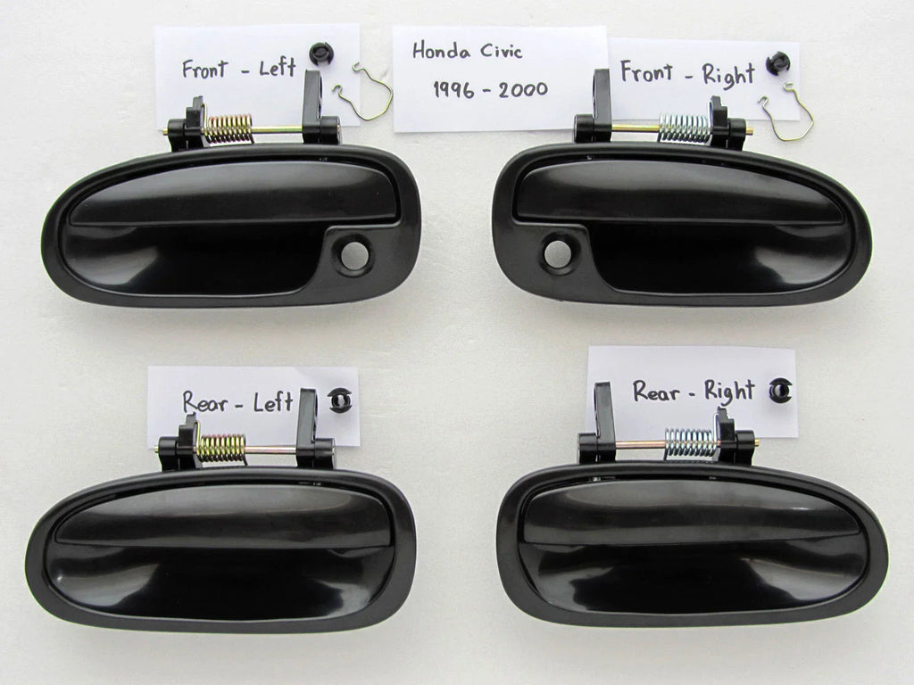 Outside Door Handle Set for 1996-2000 Honda Civic 4-Door
