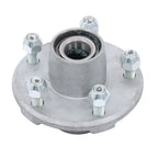 2X Galvanized Trailer Hub with 2000lb Spindle for Trailer