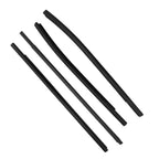 Set of 4 Door Belt Line Weatherstrip Rubber Seals for Ford Ranger (2011–2021)