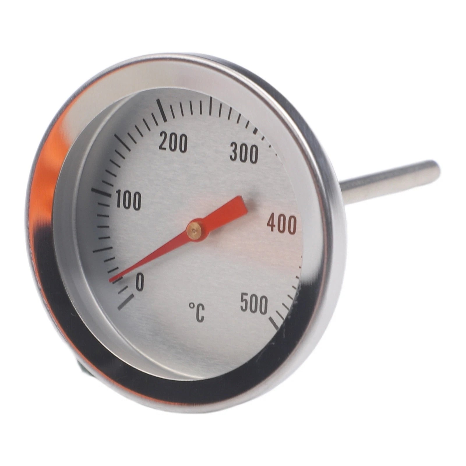 Oven Thermometer for BBQ Stainless Steel Bimetallic (0 to 500°C)