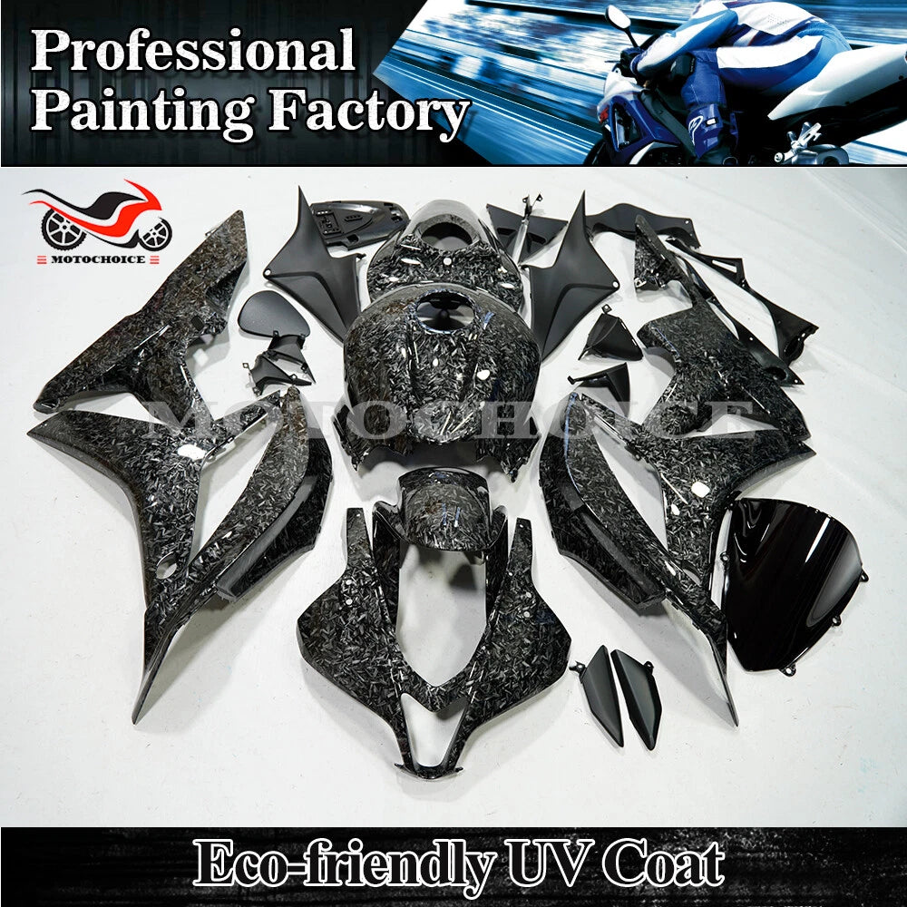 Forged Carbon Fiber Fairing Kit for Honda CBR600RR (2007–2008)