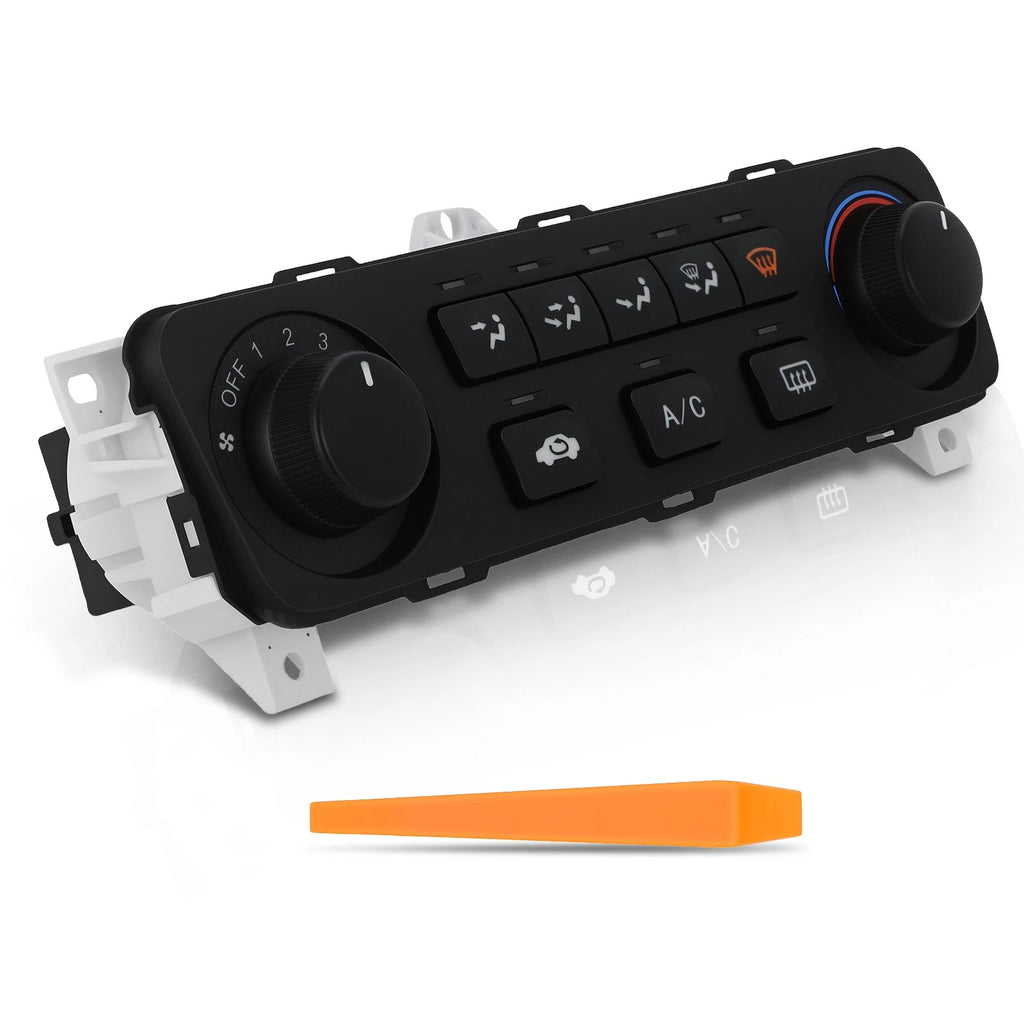 A/C Climate Panel Switch for Honda Accord (2001–2002) 79600-S84-A21ZA Black