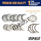 Overhaul Rebuild Kit for Kubota S2200 Engine (Gasket, Piston)