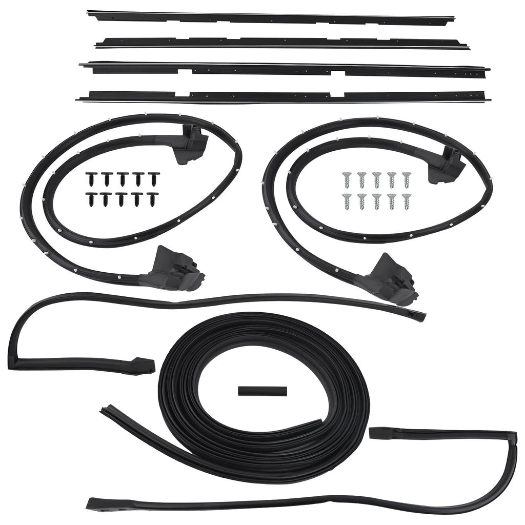 9PCS Weatherstripping Seals Kit for Chevrolet LeMans Malibu (1978–1981)