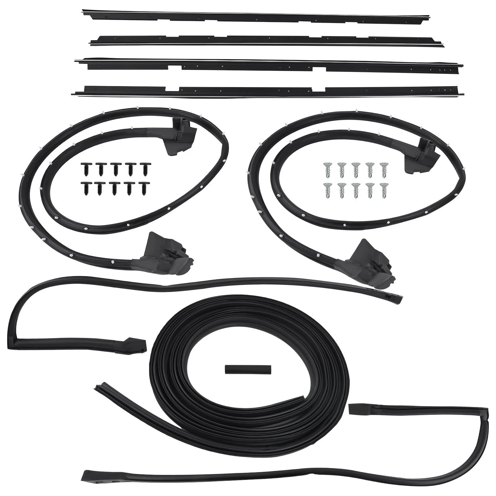 9PCS Weatherstripping Seals Kit for Chevrolet LeMans Malibu (1978–1981)