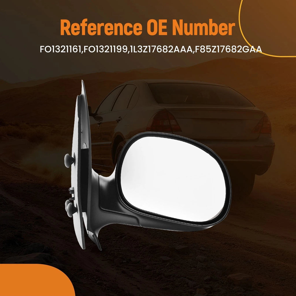 Right Side Manual Mirror for Ford Expedition (1998-2002)