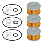 Set of 3 Oil Filters for Suzuki DR650SE SP500 LS650 (1990–2009) 16510-37450