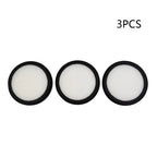 3X Replacement Filters for P8 Vacuum Cleaner (White/Black)