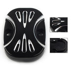 CNC Cut Rear Brake Master Cylinder Cover for Harley Electra Glide Road King