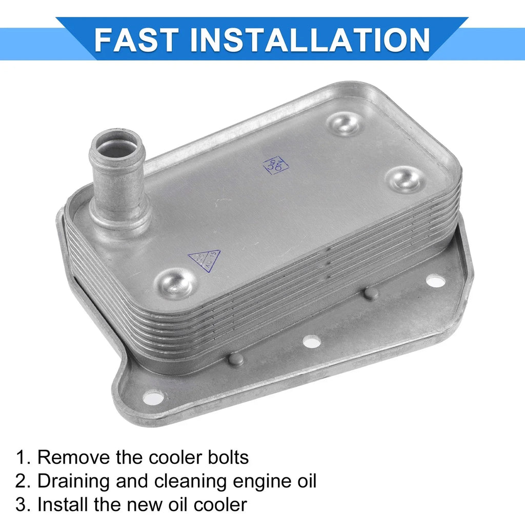 Engine Oil Cooler with Seals for Dodge Sprinter 3500 (2007-2018)