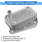 Engine Oil Cooler with Seals for Dodge Sprinter 3500 (2007-2018)