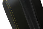 Center Console Lid Armrest Leather Cover for BMW E39 (1997–2003) Yellow Stitch