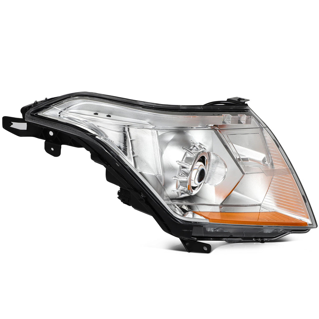 Headlight Pair for Cadillac SRX (2010–2016) Chrome Housing Projector