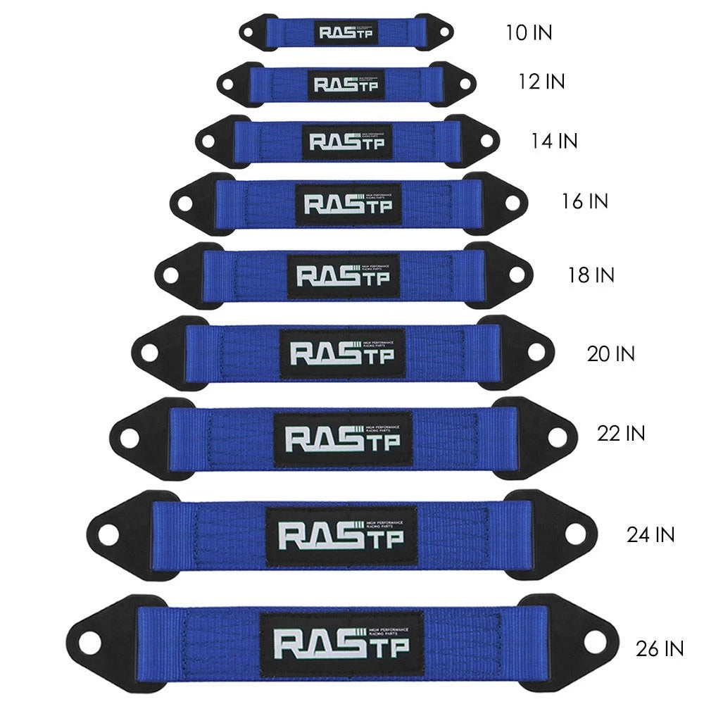 Racing Travel Limit Straps for Universal Applications (10" to 26")