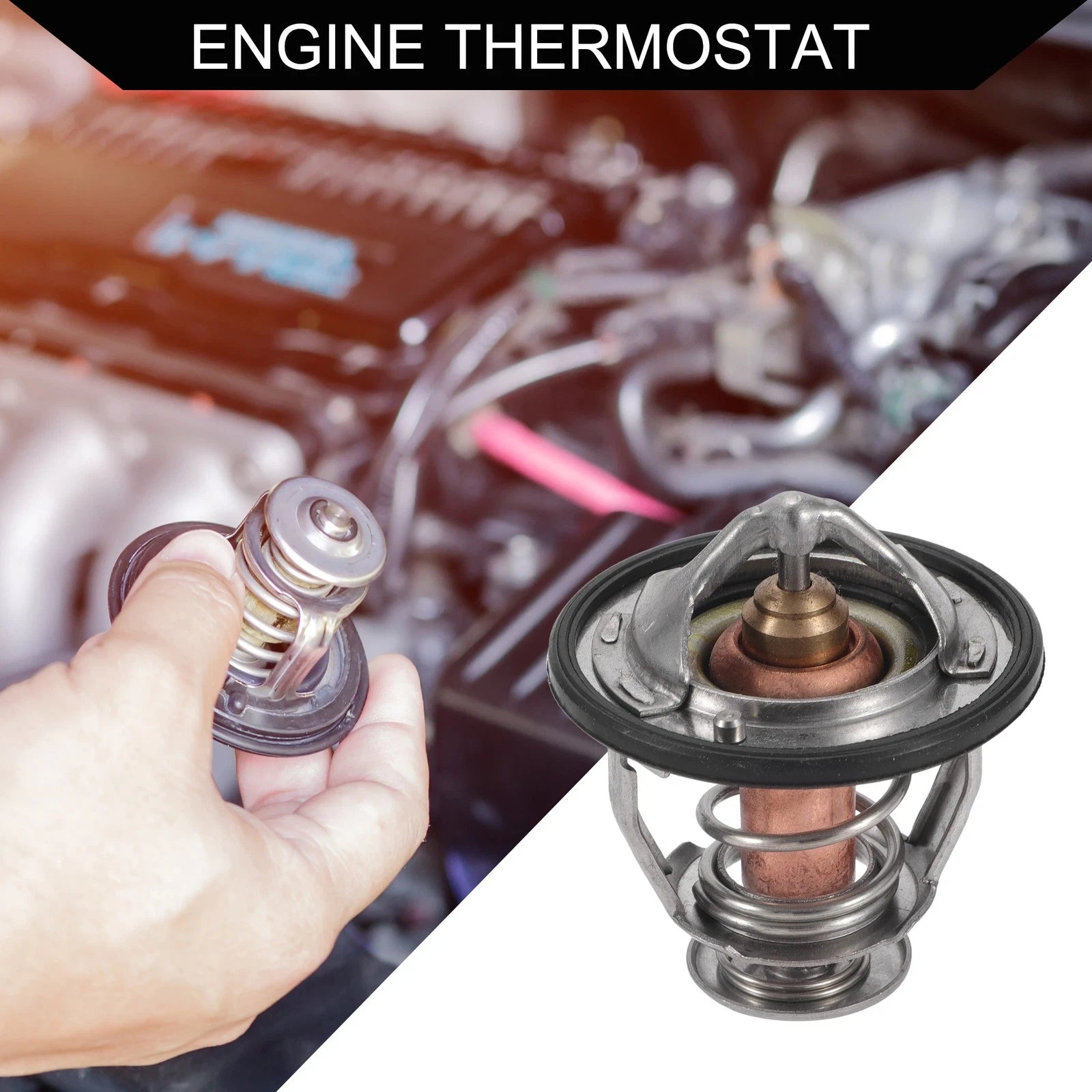 Engine Coolant Thermostat for Toyota Corolla 1.8L (2000–2019) No. 90916-03084