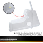 Windshield Washer Fluid Reservoir for Mercedes ML320 ML350 ML430 (1998–2005)