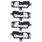 4x Front Rear Inner Door Handle Chrome for Hyundai Sonata i45 (2010–2014)