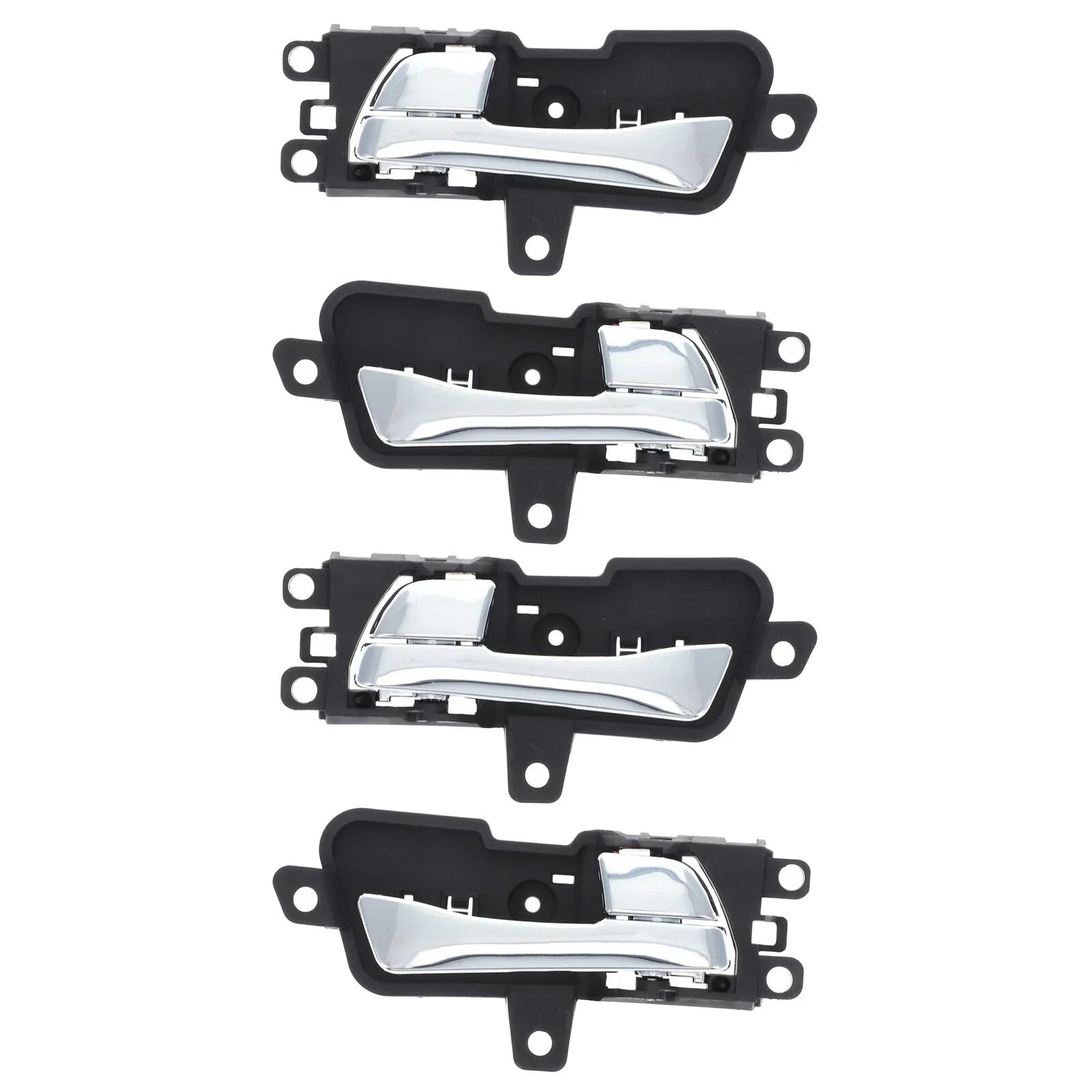 4x Front Rear Inner Door Handle Chrome for Hyundai Sonata i45 (2010–2014)