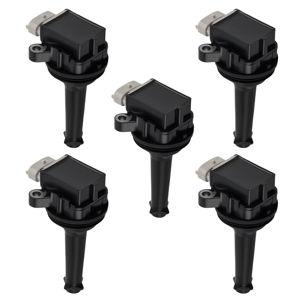 5X Ignition Coils Assembly for Volvo C30 S40 2.5L (2008–2013) 307134170