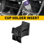 Center Console Cup Holder Divider Insert for Tacoma (2005–2009) & Sequoia (2008–2016)