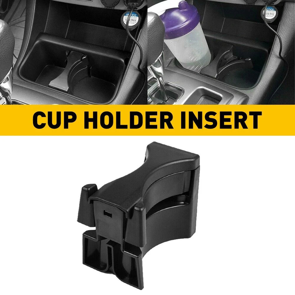 Center Console Cup Holder Divider Insert for Tacoma (2005–2009) & Sequoia (2008–2016)