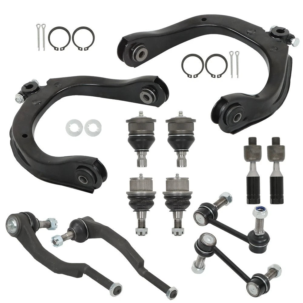 Set of 12 Control Arm Tie Rod Ball Joints for Chevrolet Trailblazer (2004–2007)