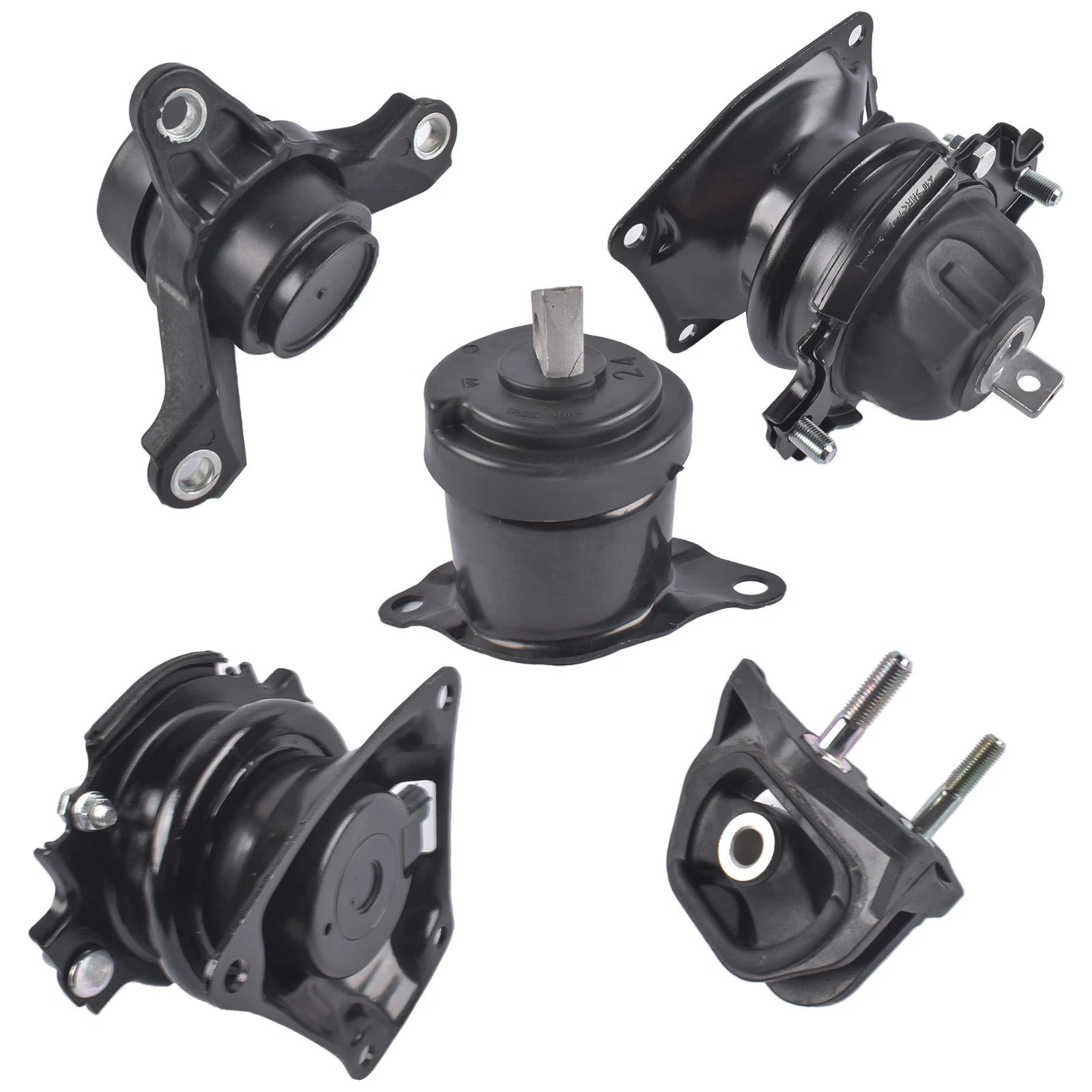 Set of 5 Engine Motor & Transmission Mounts for Honda Accord (2008–2012)