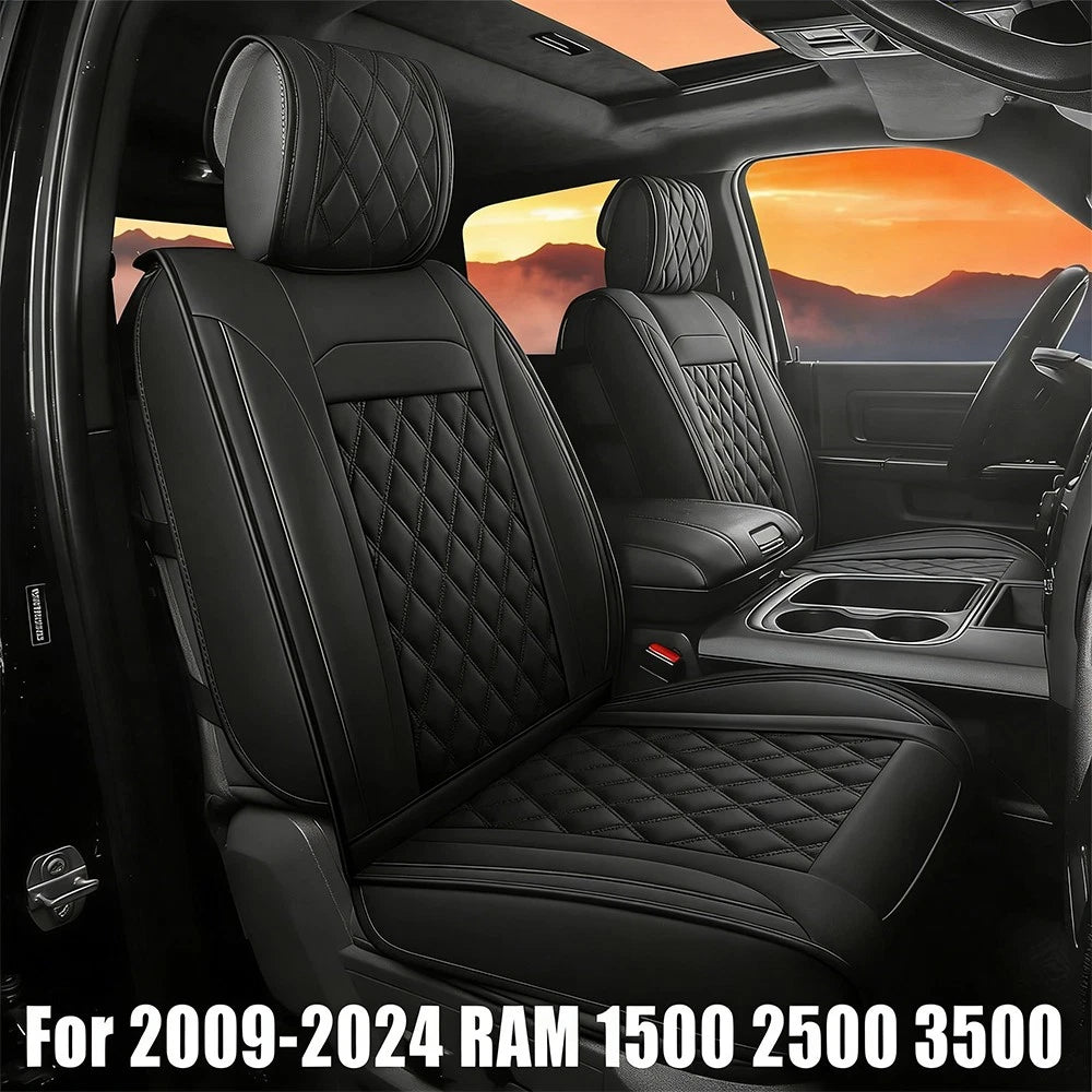 Full Set Leather Car Seat Covers for Dodge Challenger Charger