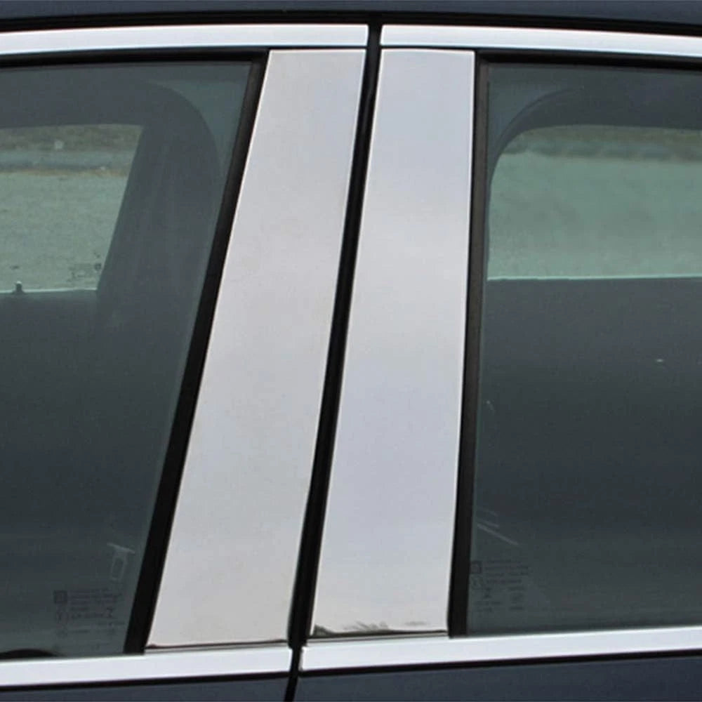 Luxury FX Stainless Pillar Posts 4pc for 2014-2020 Chevy Impala 4D